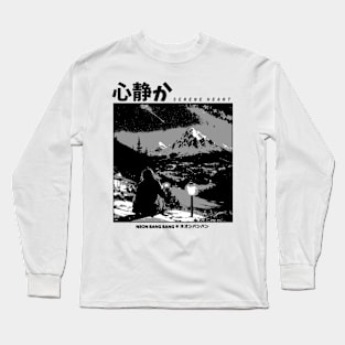 Lofi Manga Aesthetic Long Sleeve T-Shirt